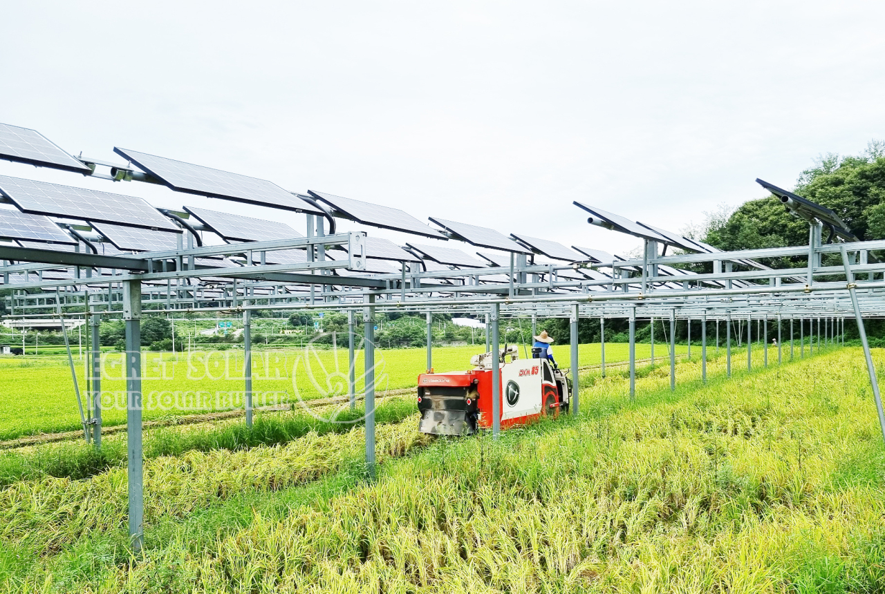 Aluminium Solar Agriculture Montering driver hållbar jordbruksutveckling