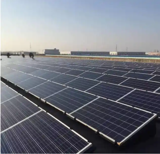 HDPE Plast Ballsted Solar Bracket