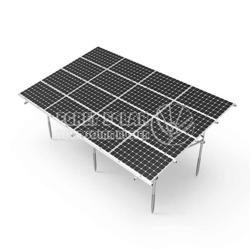 N Typ Solar Aluminium Markmonteringsfäste