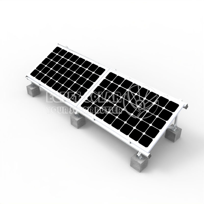 Solar Ballast Platt Tak monteringssystem