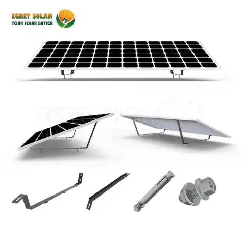 Solar Flat Tak Montering Ballast System