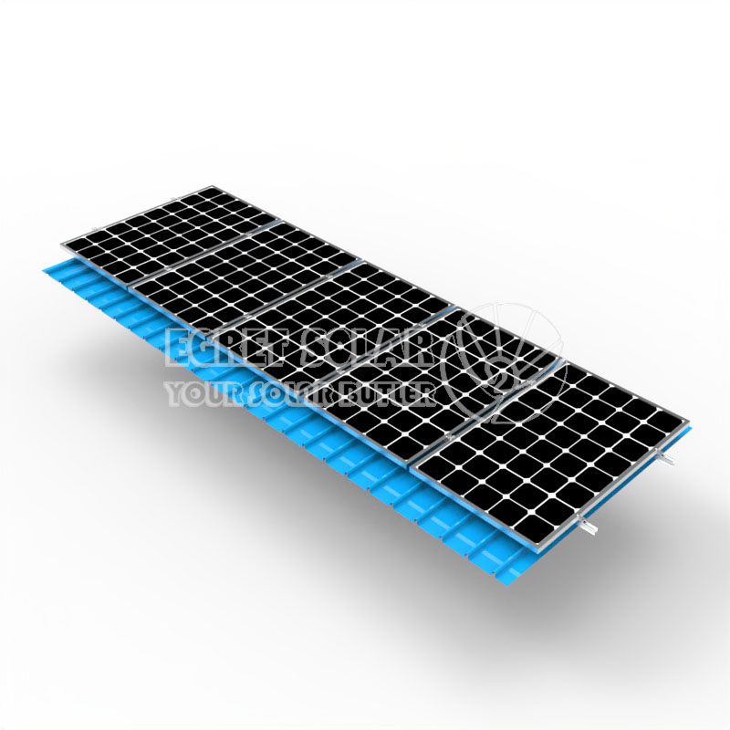 Solar Metal Platt Tak Montering